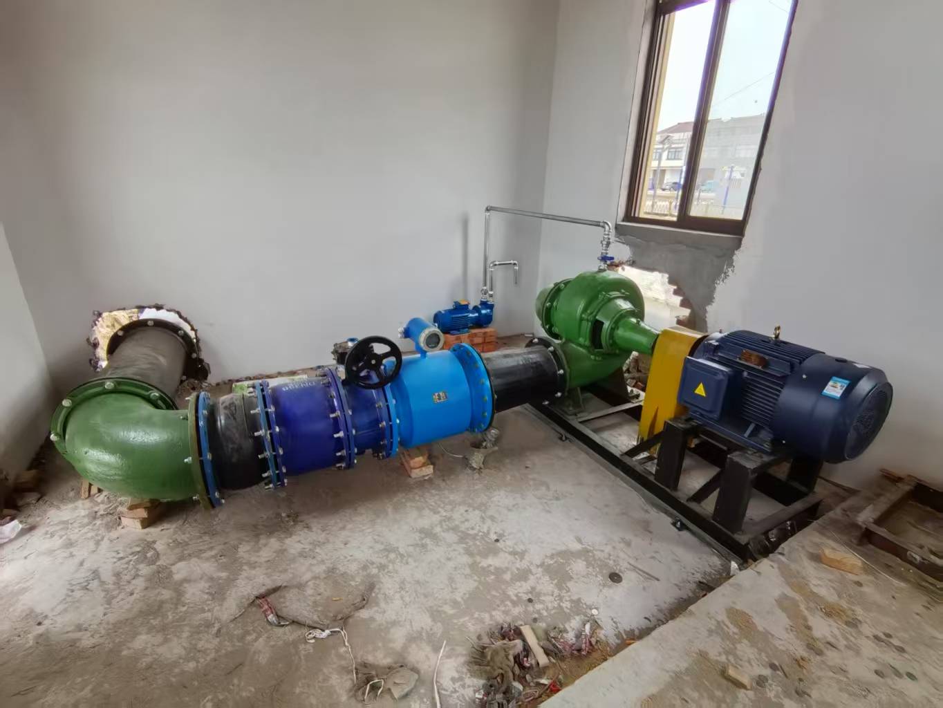 安徽天長高標(biāo)準(zhǔn)農(nóng)田項目施工現(xiàn)場